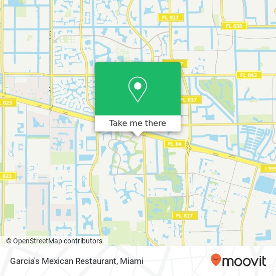 Garcia's Mexican Restaurant, 8800 W State Road 84 Davie, FL 33324 map