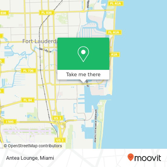 Antea Lounge, Fort Lauderdale, FL 33316 map