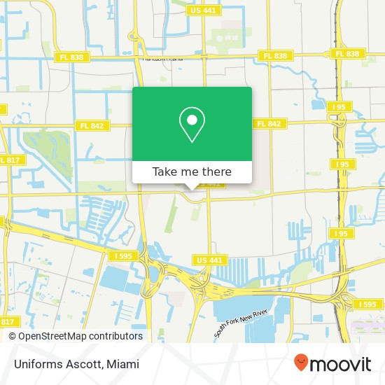 Uniforms Ascott, 4288 Peters Rd Fort Lauderdale, FL 33317 map