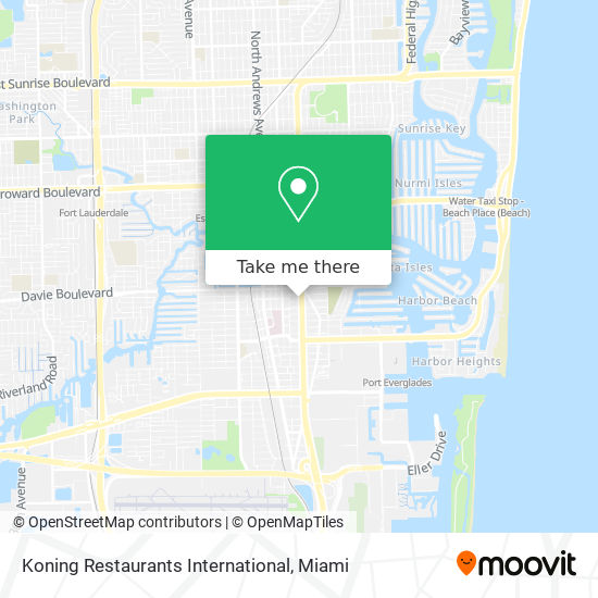 Koning Restaurants International map