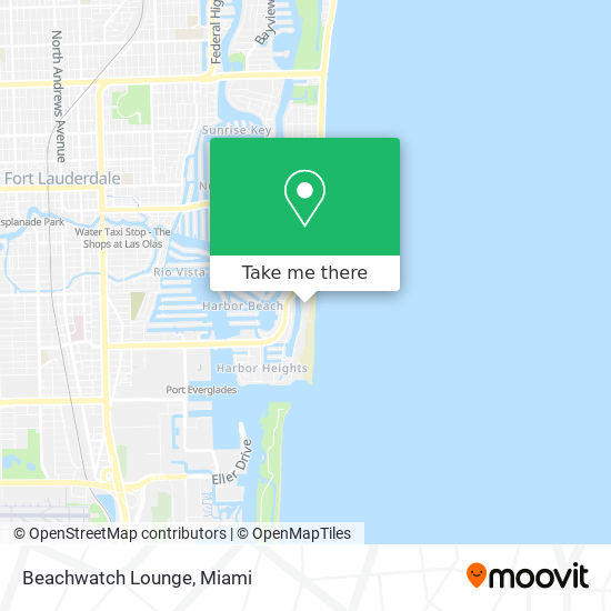 Beachwatch Lounge map