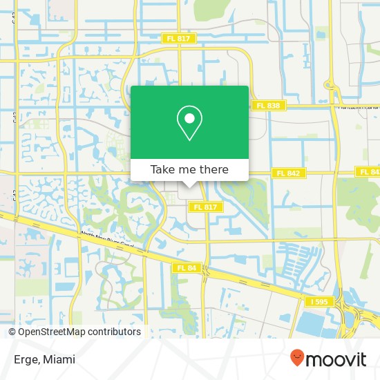 Erge, Fort Lauderdale, FL 33324 map