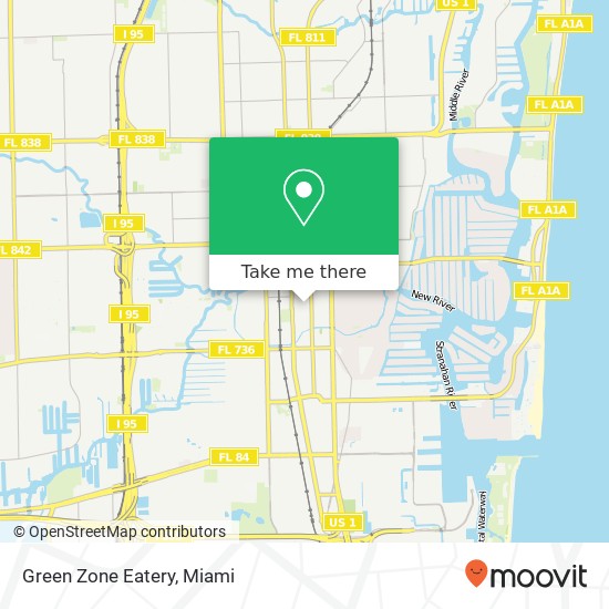 Green Zone Eatery, 200 SE 6th Ct Fort Lauderdale, FL 33301 map