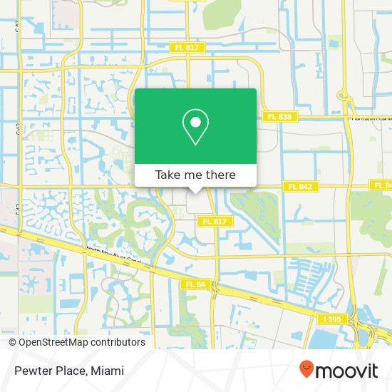 Mapa de Pewter Place, Fort Lauderdale, FL 33324