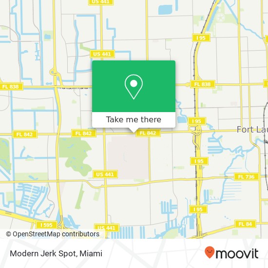 Modern Jerk Spot, 3400 W Broward Blvd Fort Lauderdale, FL 33312 map