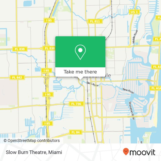 Mapa de Slow Burn Theatre