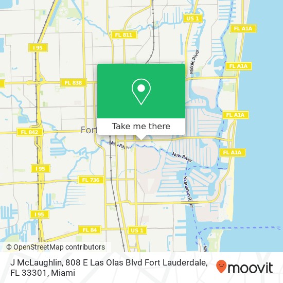 J McLaughlin, 808 E Las Olas Blvd Fort Lauderdale, FL 33301 map