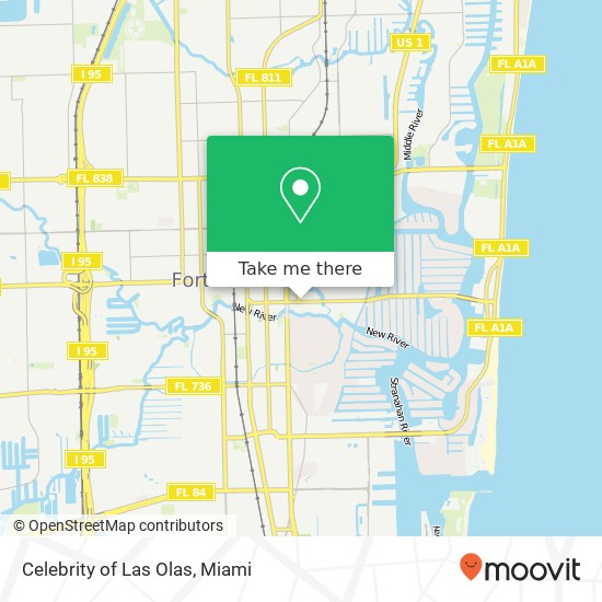 Celebrity of Las Olas, 811 E Las Olas Blvd Fort Lauderdale, FL 33301 map