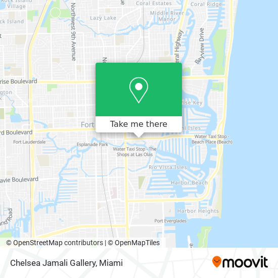 Chelsea Jamali Gallery map