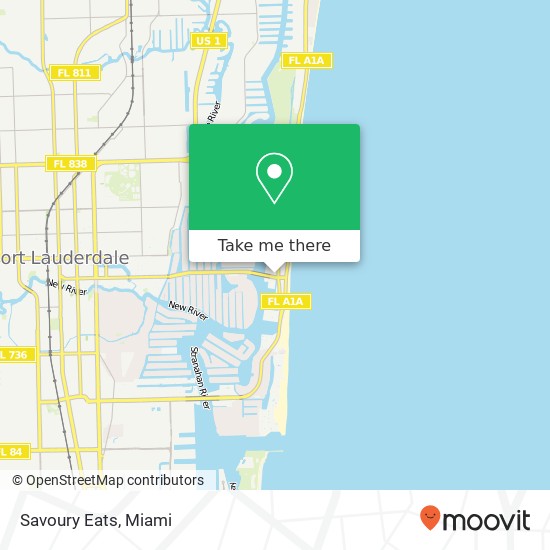 Savoury Eats, Banyan St Fort Lauderdale, FL 33316 map