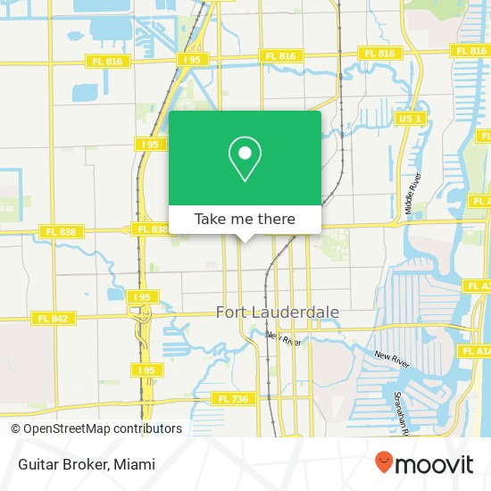 Guitar Broker, 816 NW 6th Ave Fort Lauderdale, FL 33311 map