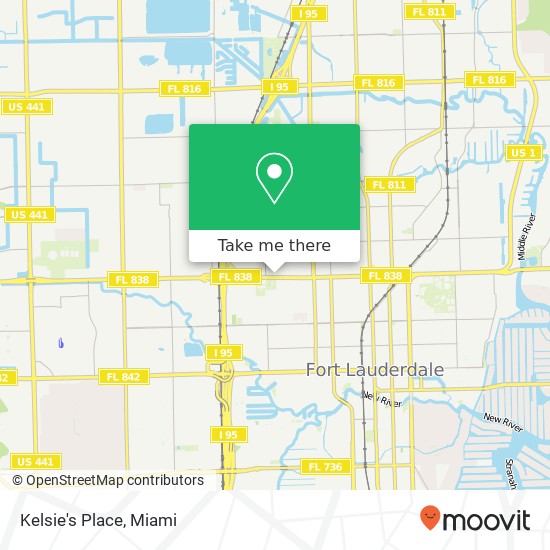 Kelsie's Place, 1395 W Sunrise Blvd Fort Lauderdale, FL 33311 map