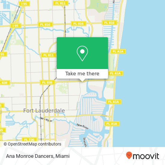 Ana Monroe Dancers map