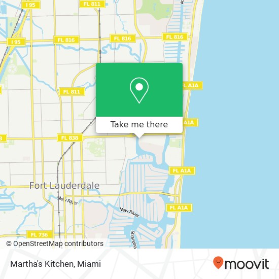 Martha's Kitchen, 915 Middle River Dr Fort Lauderdale, FL 33304 map