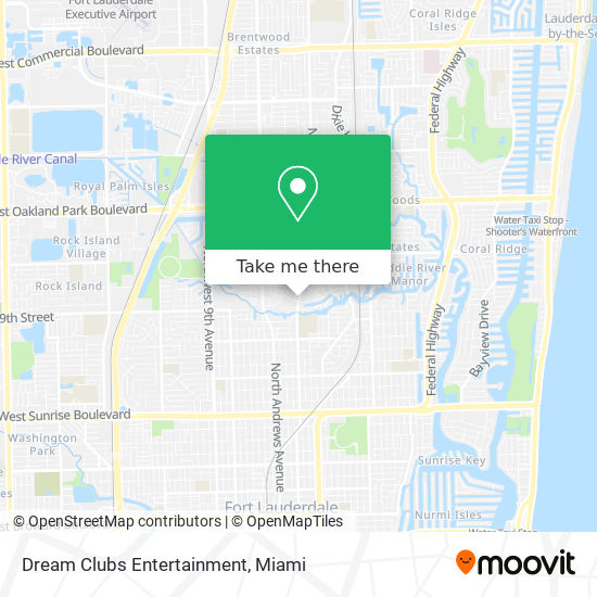 Dream Clubs Entertainment map
