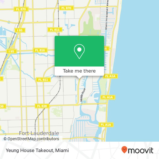 Mapa de Yeung House Takeout