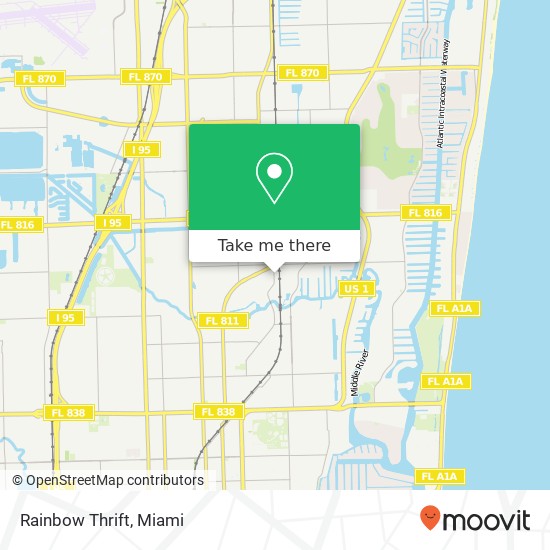 Rainbow Thrift, 2412 N Dixie Hwy Wilton Manors, FL 33305 map