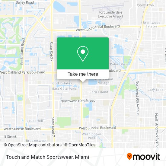 Touch and Match Sportswear map