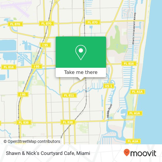 Shawn & Nick's Courtyard Cafe, 2426 Wilton Dr Wilton Manors, FL 33305 map