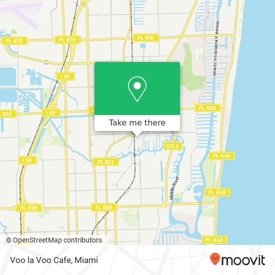 Voo la Voo Cafe, 2430 NE 13th Ave Wilton Manors, FL 33305 map