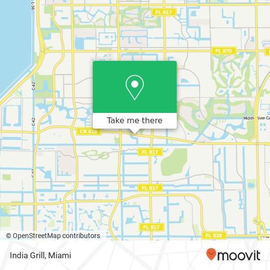 India Grill, 8438 W Oakland Park Blvd Sunrise, FL 33351 map