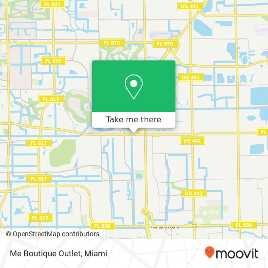 Me Boutique Outlet, 5555 W Oakland Park Blvd Fort Lauderdale, FL 33313 map