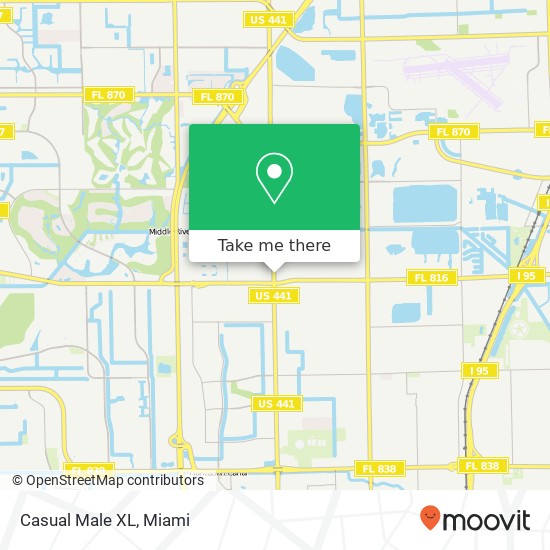 Casual Male XL, 3196 N State Road 7 Lauderdale Lakes, FL 33319 map