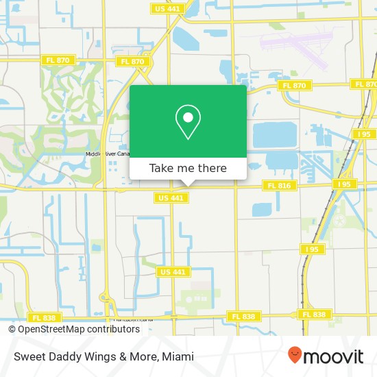 Sweet Daddy Wings & More, 3684 W Oakland Park Blvd Lauderdale Lakes, FL 33311 map