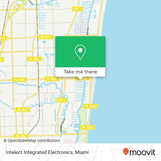 Intelect Integrated Electronics, 2843 NE 30th St Fort Lauderdale, FL 33306 map