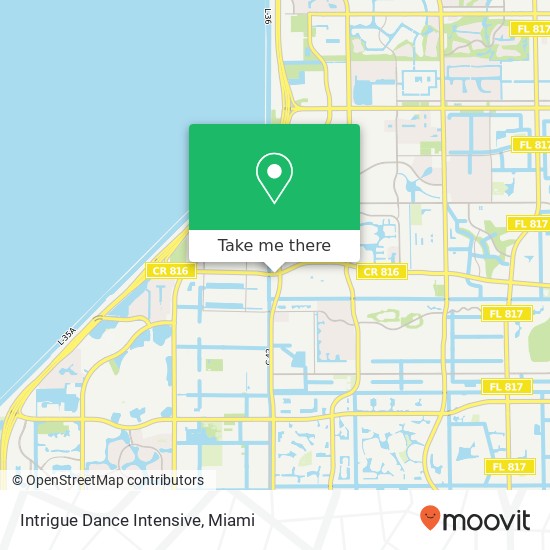Intrigue Dance Intensive map