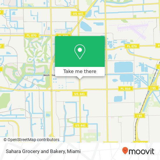 Sahara Grocery and Bakery, 3570 N State Road 7 Lauderdale Lakes, FL 33319 map