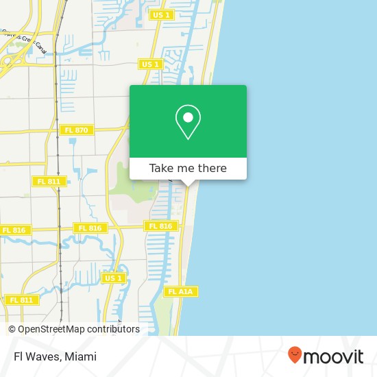 Fl Waves, 3958 N Ocean Blvd Fort Lauderdale, FL 33308 map