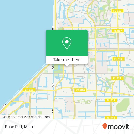 Rose Red, 4675 NW 103rd Ave Sunrise, FL 33351 map