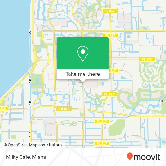 Milky Cafe, 4597 N Pine Island Rd Sunrise, FL 33351 map