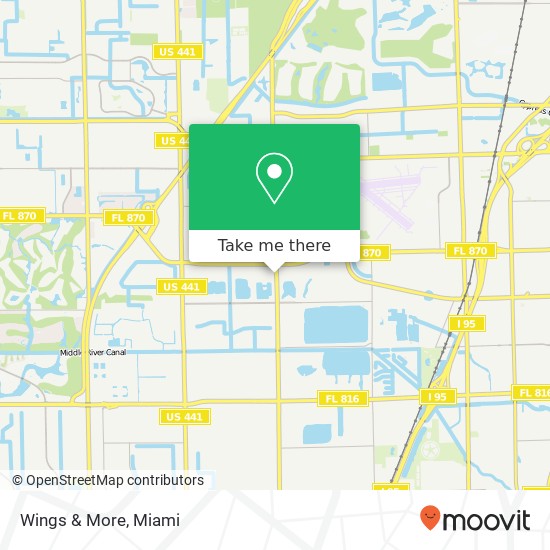 Wings & More, 4611 NW 31st Ave Tamarac, FL 33309 map