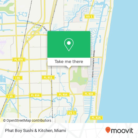 Phat Boy Sushi & Kitchen, 4391 N Federal Hwy Fort Lauderdale, FL 33308 map