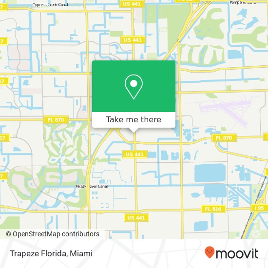 Trapeze Florida map