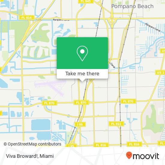 Viva Broward! map