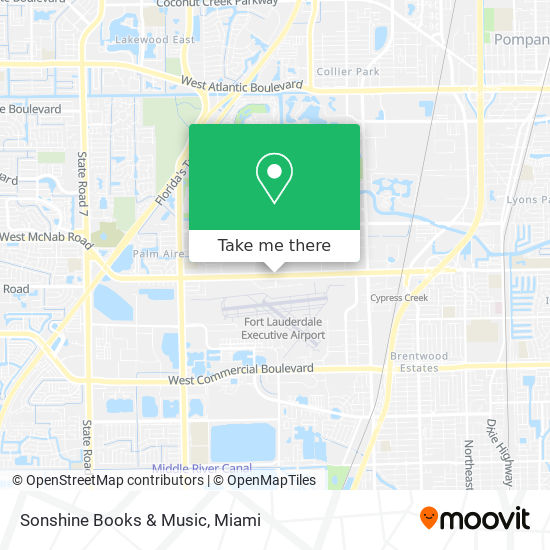 Mapa de Sonshine Books & Music
