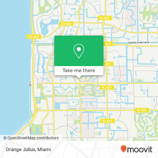 Orange Julius, 7105 N Pine Island Rd Tamarac, FL 33321 map