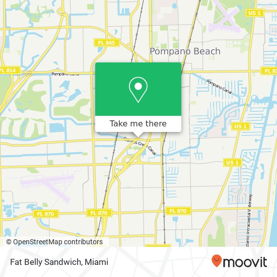 Fat Belly Sandwich, 1141 W McNab Rd Pompano Beach, FL 33069 map