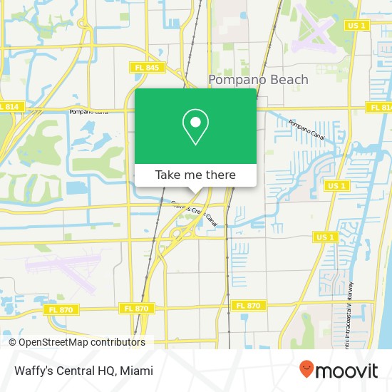 Waffy's Central HQ, 1375 SW 12th Ave Pompano Beach, FL 33069 map