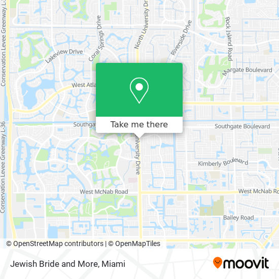 Mapa de Jewish Bride and More