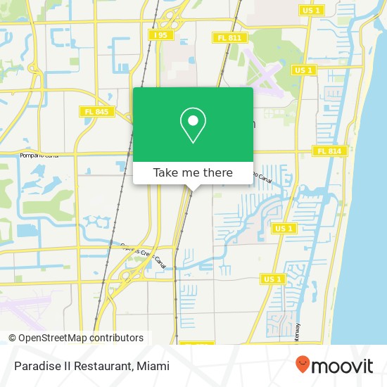 Paradise II Restaurant, 303 SW 6th St Pompano Beach, FL 33060 map