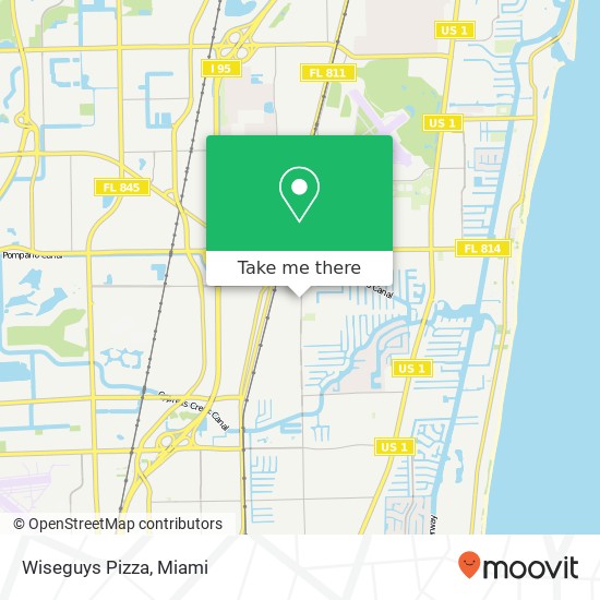 Wiseguys Pizza, 455 S Cypress Rd Pompano Beach, FL 33060 map