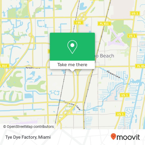 Tye Dye Factory, 231 SW 12th Ave Pompano Beach, FL 33069 map
