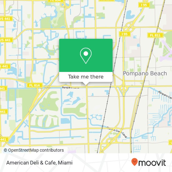 American Deli & Cafe, 2511 W Atlantic Blvd Pompano Beach, FL 33069 map