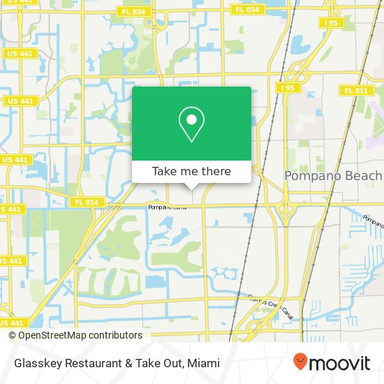 Glasskey Restaurant & Take Out map