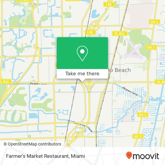 Farmer's Market Restaurant, 1257 W Atlantic Blvd Pompano Beach, FL 33069 map