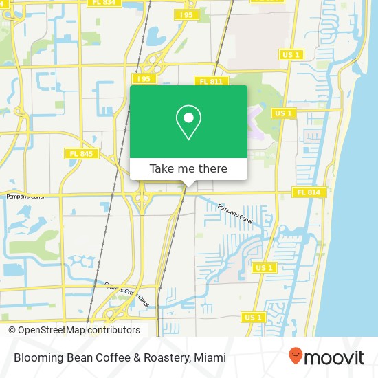 Blooming Bean Coffee & Roastery, 41 NE 1st St Pompano Beach, FL 33060 map